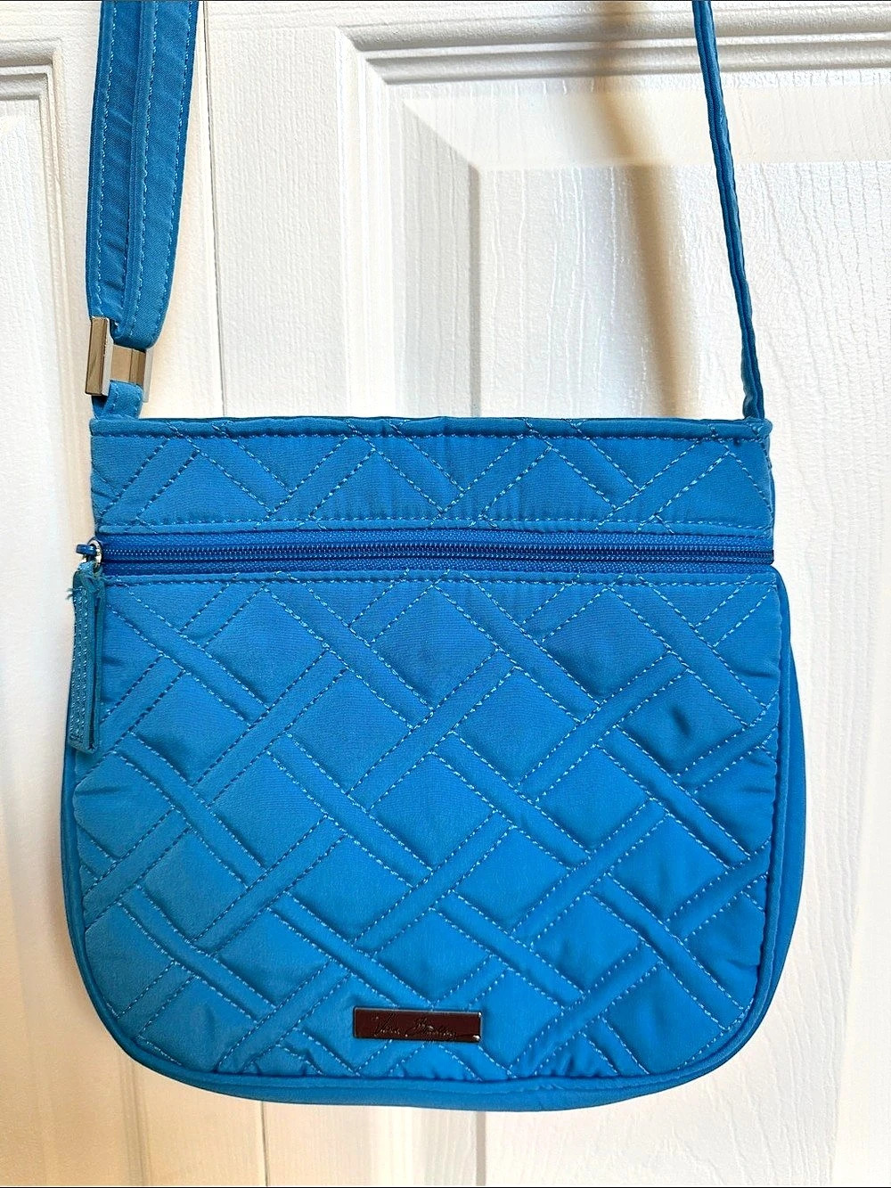 Vera Bradley Quilted Crossbody Bag in Blue